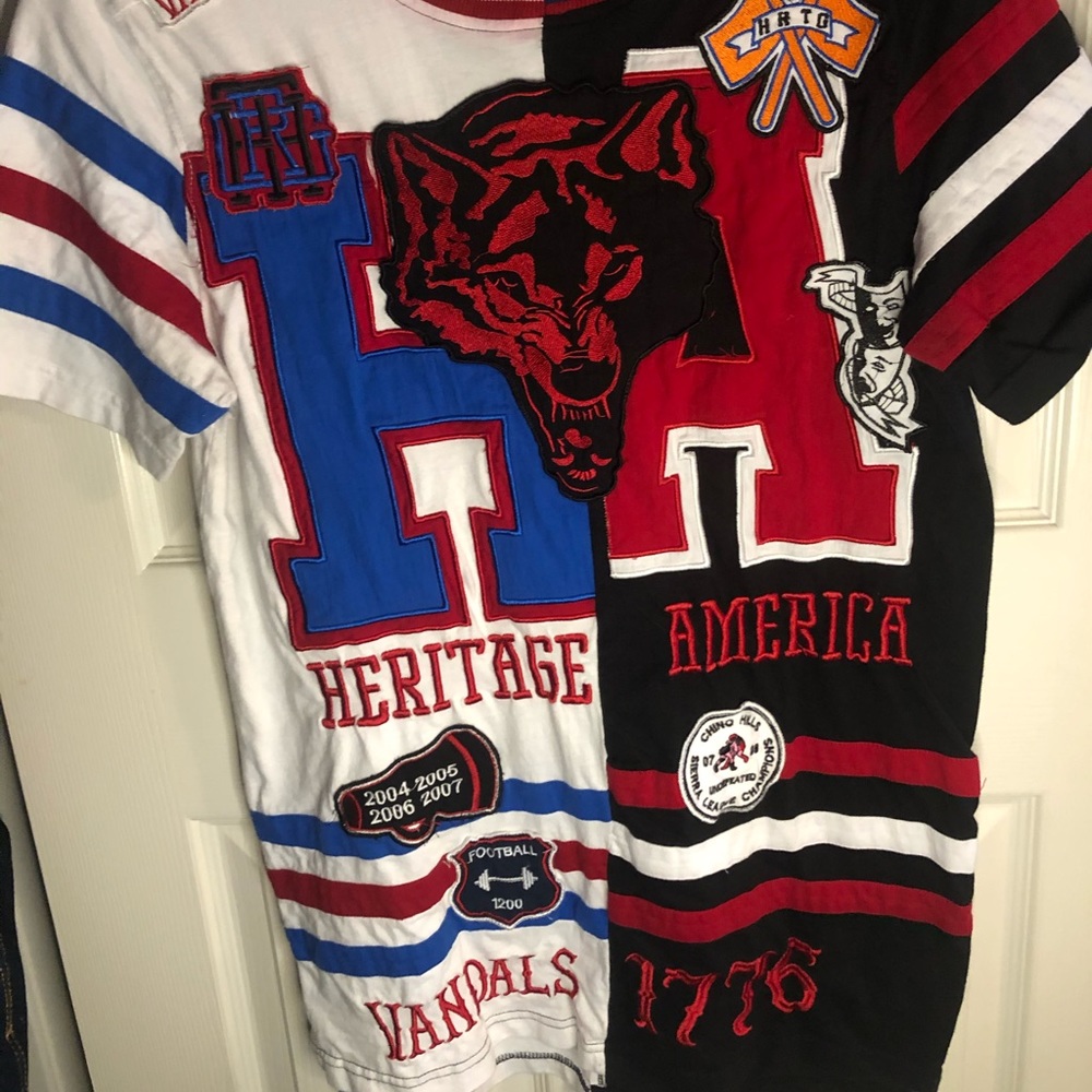 Rare Heritage America Split Shirt